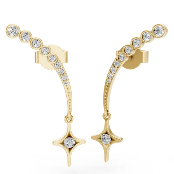 Star Crawler Earrings