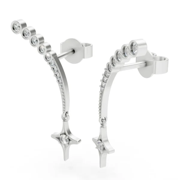 Star Crawler Earrings