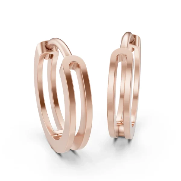Split Hoop Earrings