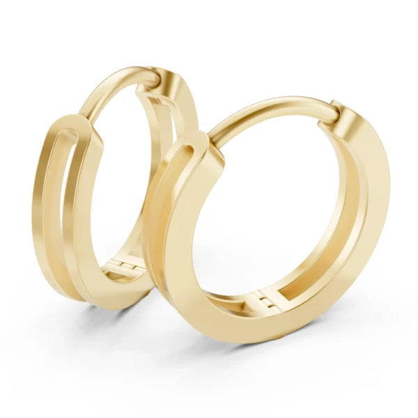 Split Hoop Earrings