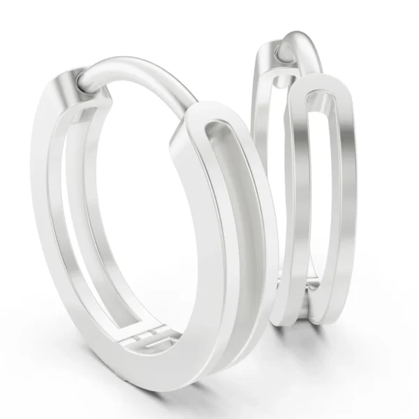 Split Hoop Earrings