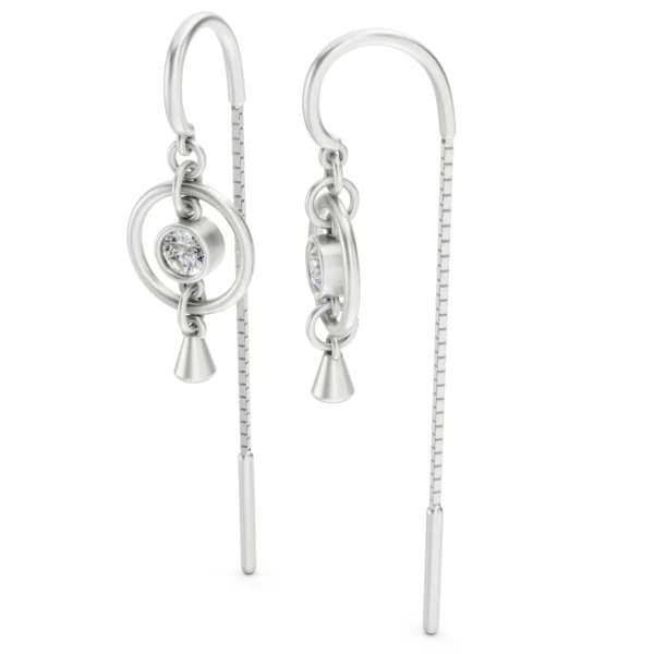 Circle Dangle Earrings