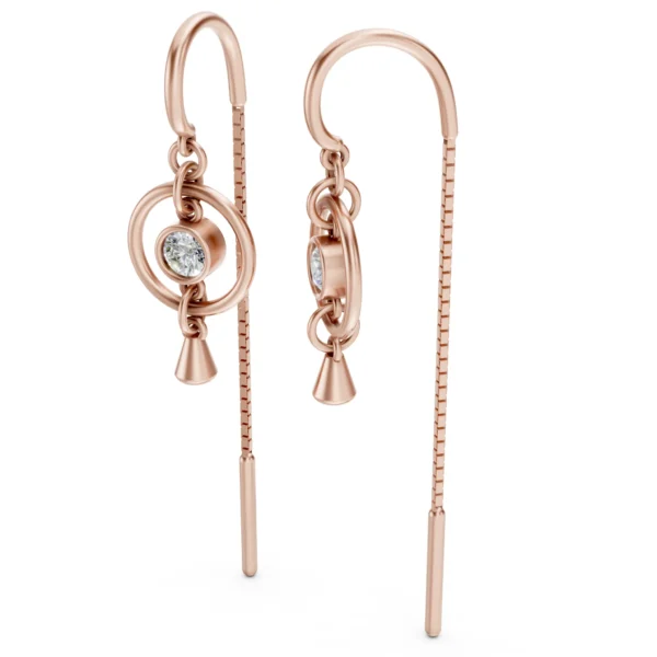 Circle Dangle Earrings