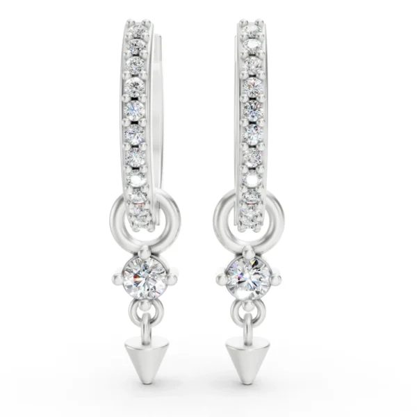 Spike Hoop Earrings