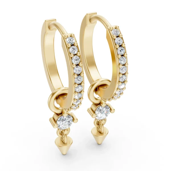 Spike Hoop Earrings