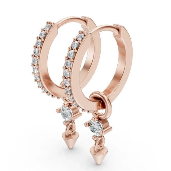Spike Hoop Earrings