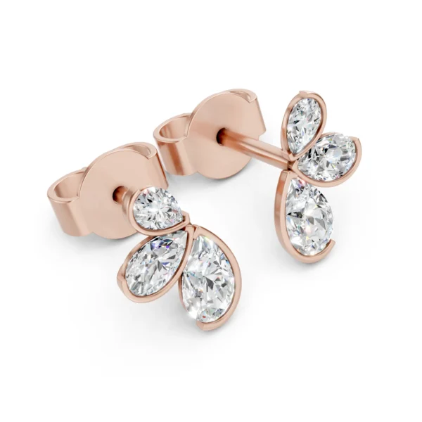 Marquise Flower Earrings
