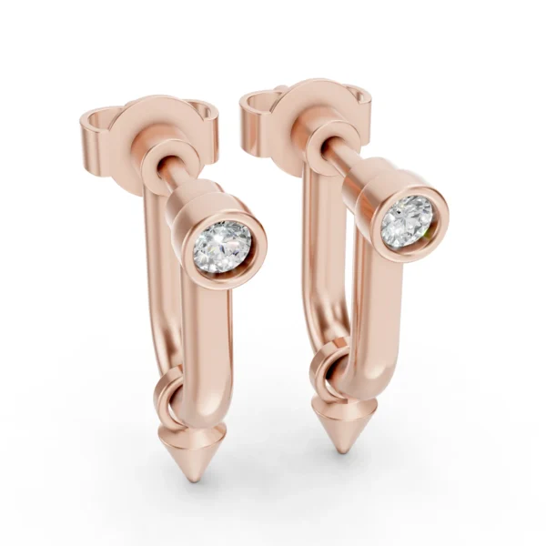 Spike Drop Earrings
