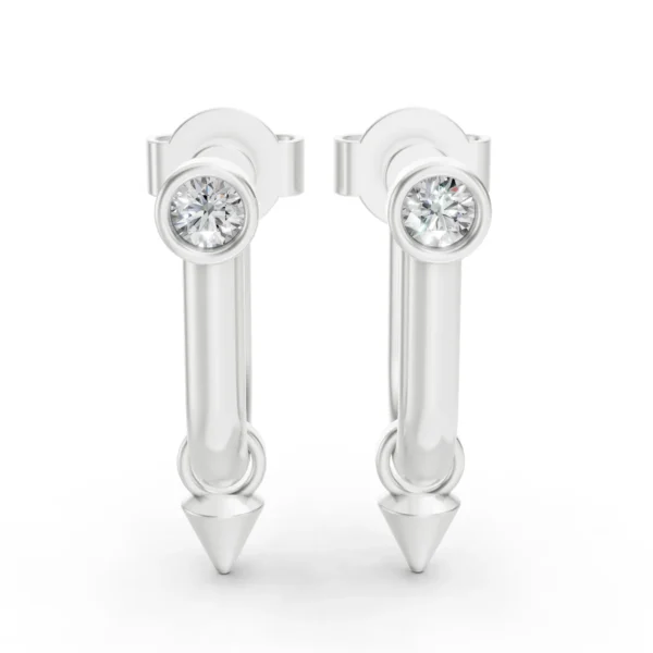 Spike Drop Earrings
