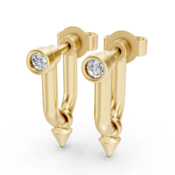Spike Drop Earrings