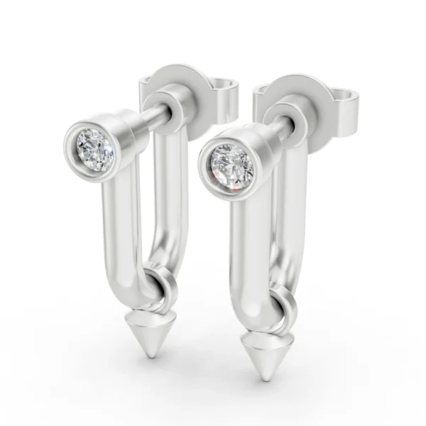 Spike Drop Earrings