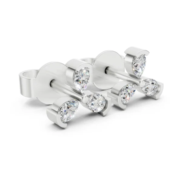 Cluster Stud Earrings