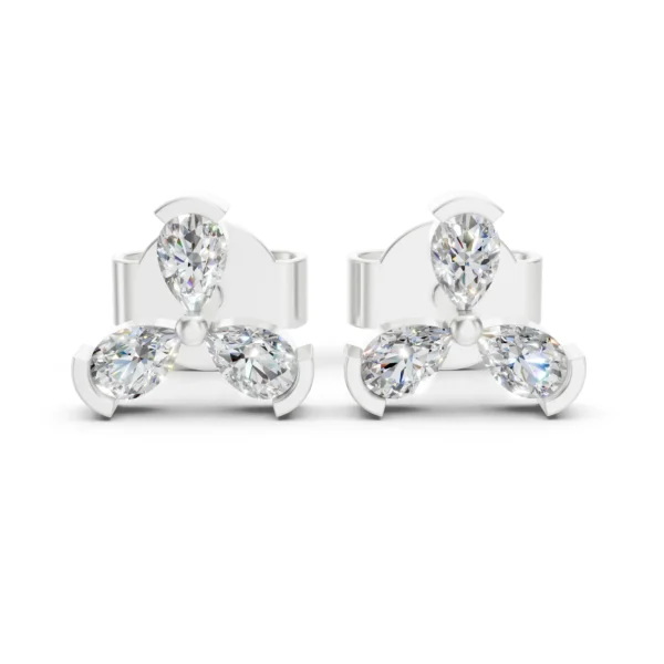 Cluster Stud Earrings