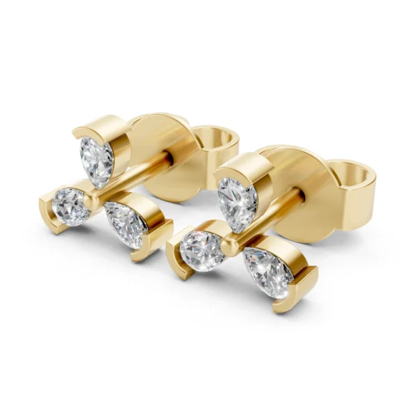Cluster Stud Earrings