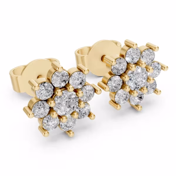 Flower Cluster Earrings