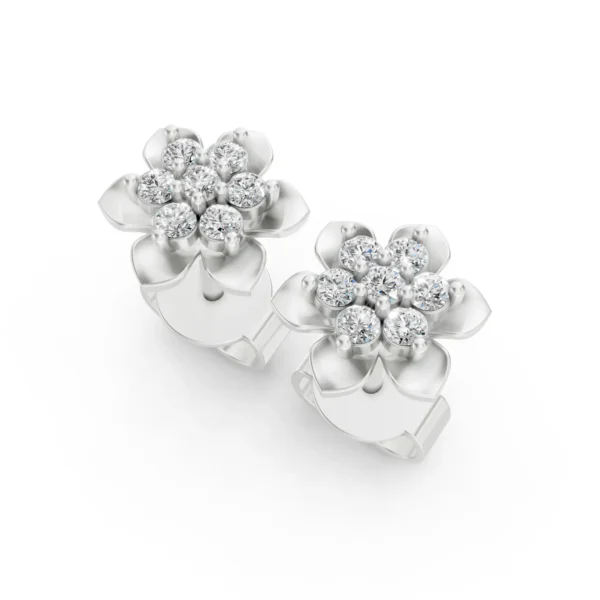 Floral Stud Earrings