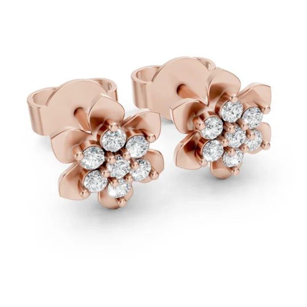 Floral Stud Earrings