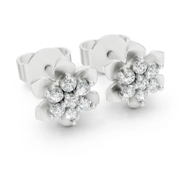 Floral Stud Earrings
