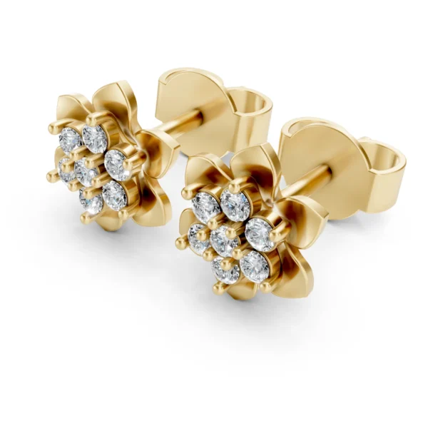 Floral Stud Earrings