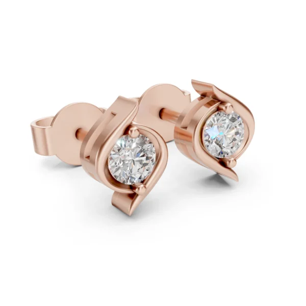 Wave Stud Earrings