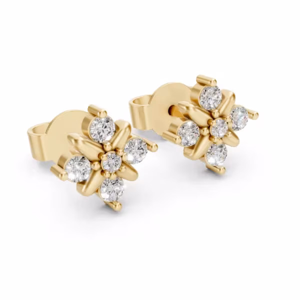 Starburst Flower Earrings