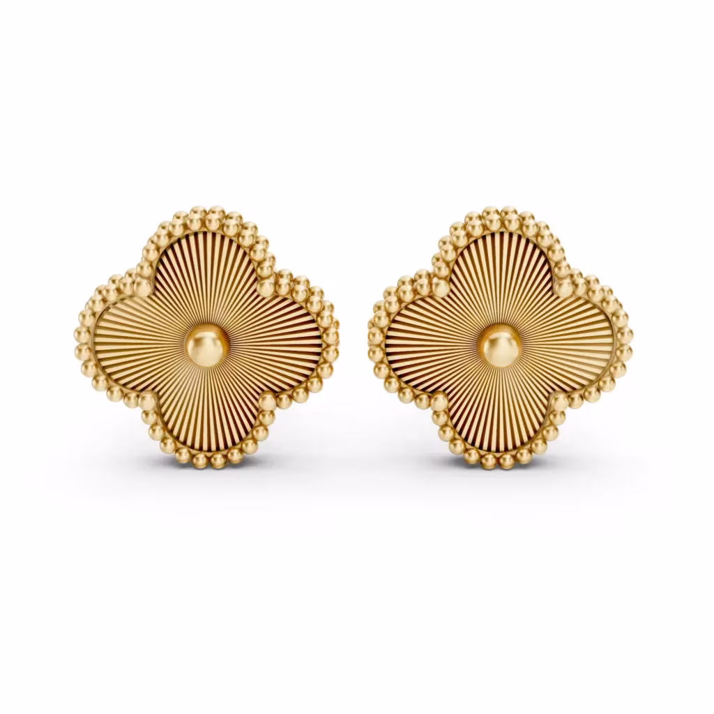 Leaf Stud Earrings