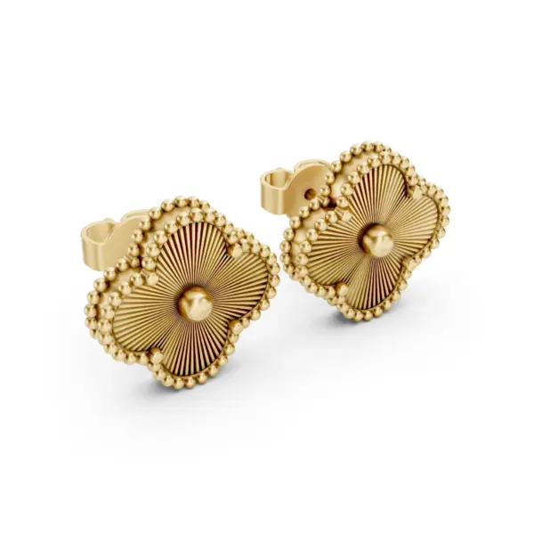 Leaf Stud Earrings