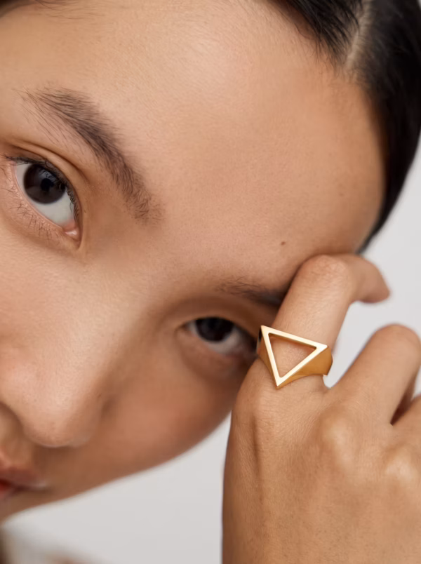 Modern Triangle Ring