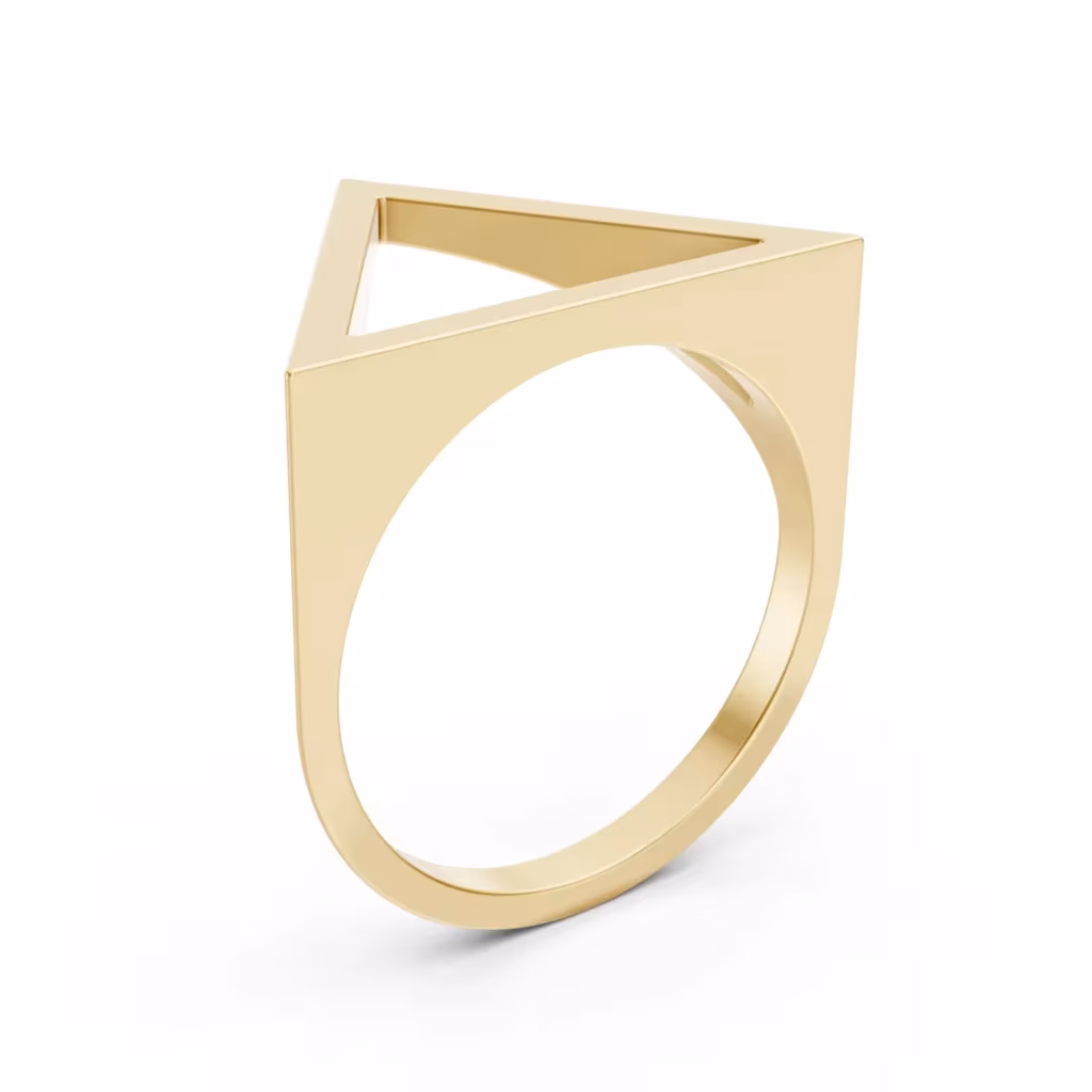 Modern Triangle Ring