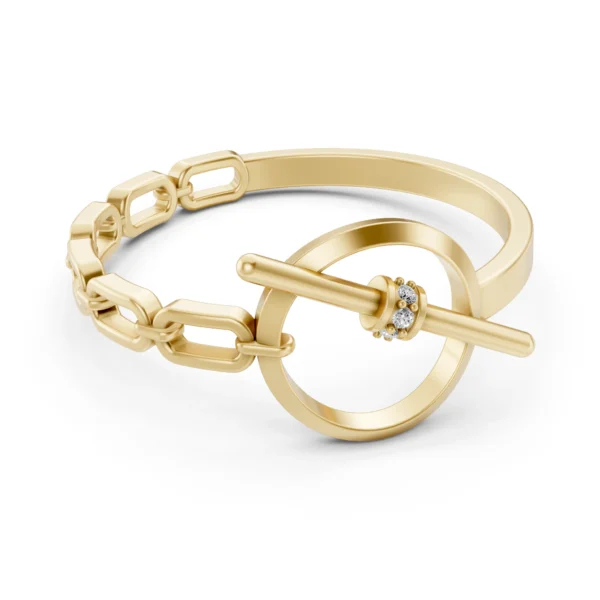 Toggle Clasp Ring