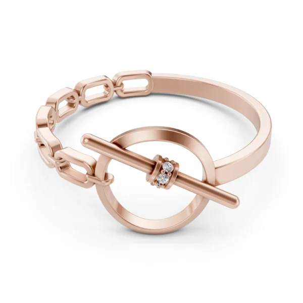 Toggle Clasp Ring