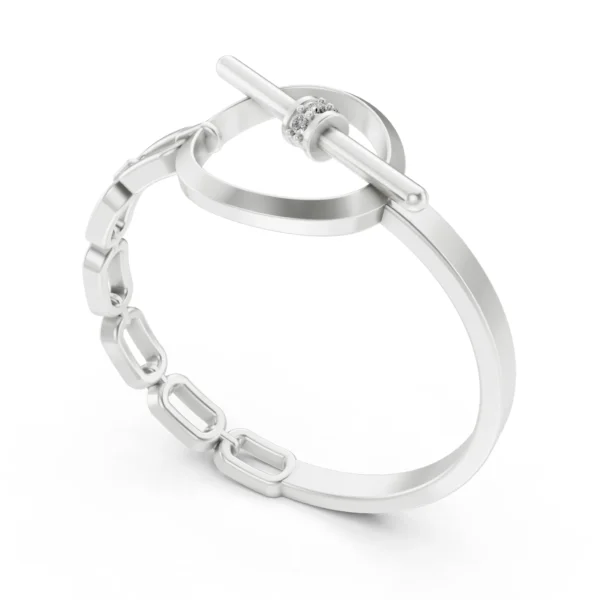 Toggle Clasp Ring