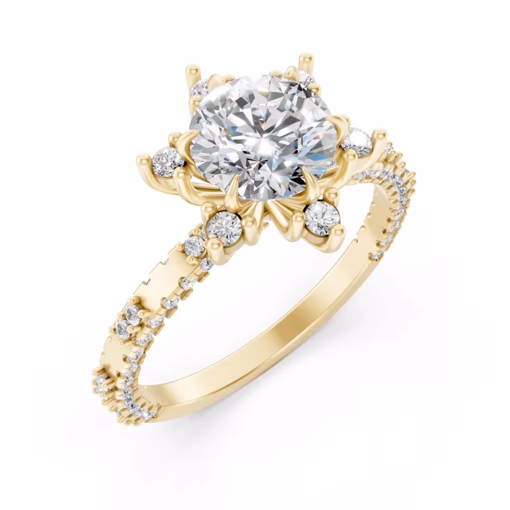 Brilliant Round Ring