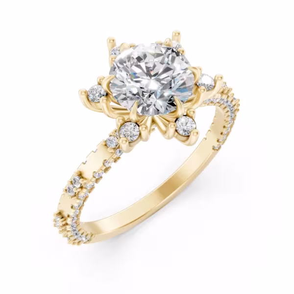 Brilliant Round Ring