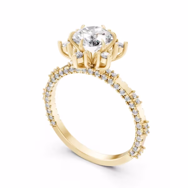 Brilliant Round Ring
