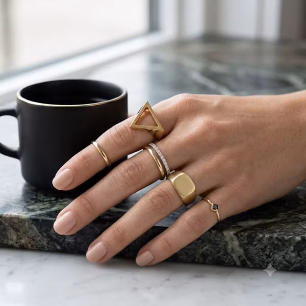 Modern Triangle Ring