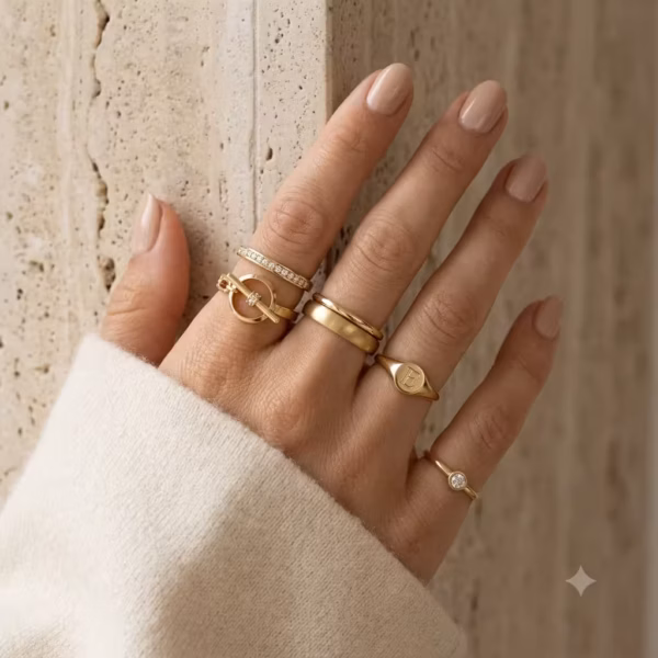 Toggle Clasp Ring
