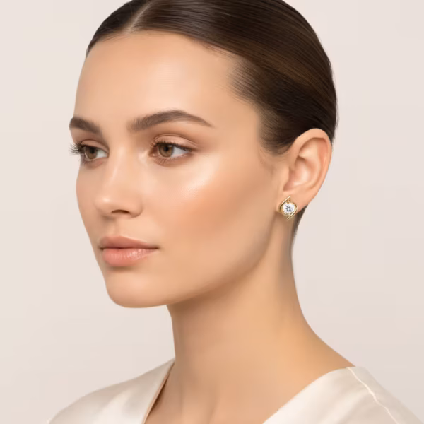 Wave Stud Earrings