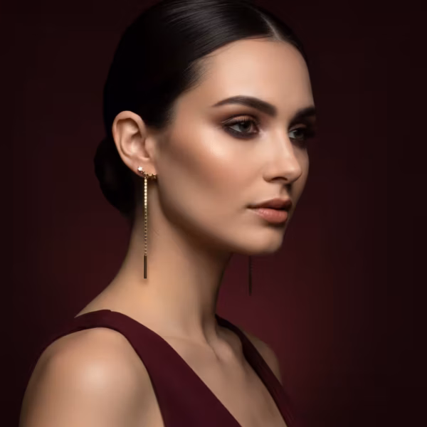 Star Threader Earrings