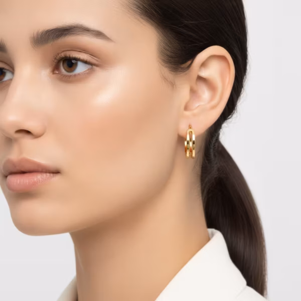 Split Hoop Earrings