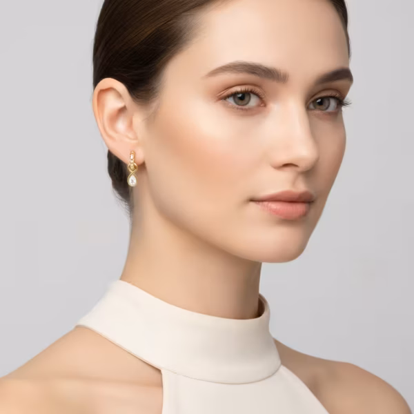 Scattered Hoop Earrings