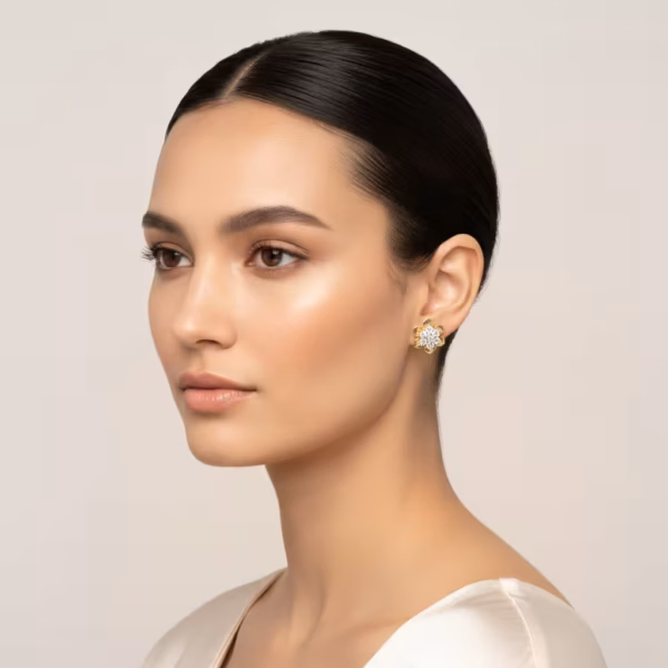 Floral Stud Earrings