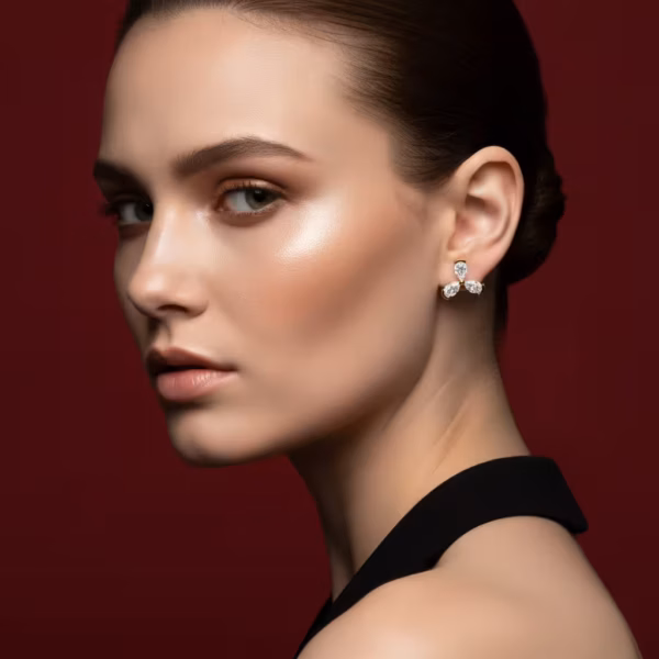 Cluster Stud Earrings