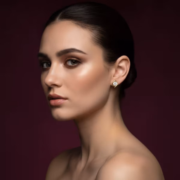 Wave Stud Earrings