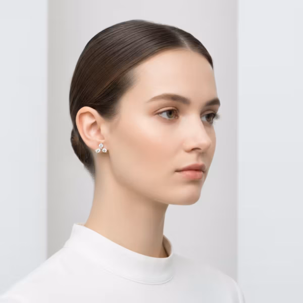 Cluster Stud Earrings