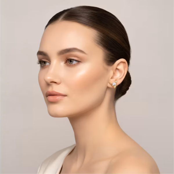 Chevron Stud Earrings