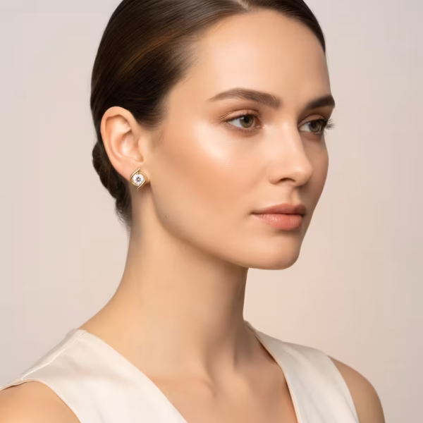 Wave Stud Earrings