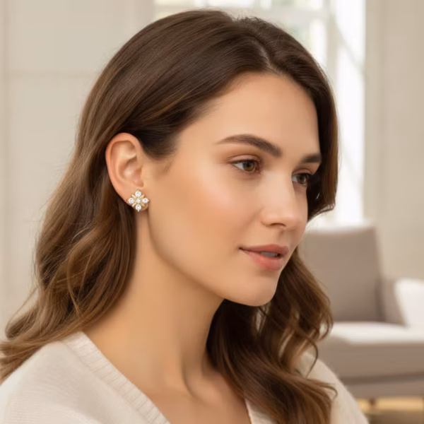 Starburst Flower Earrings