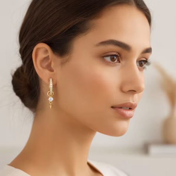 Spike Hoop Earrings