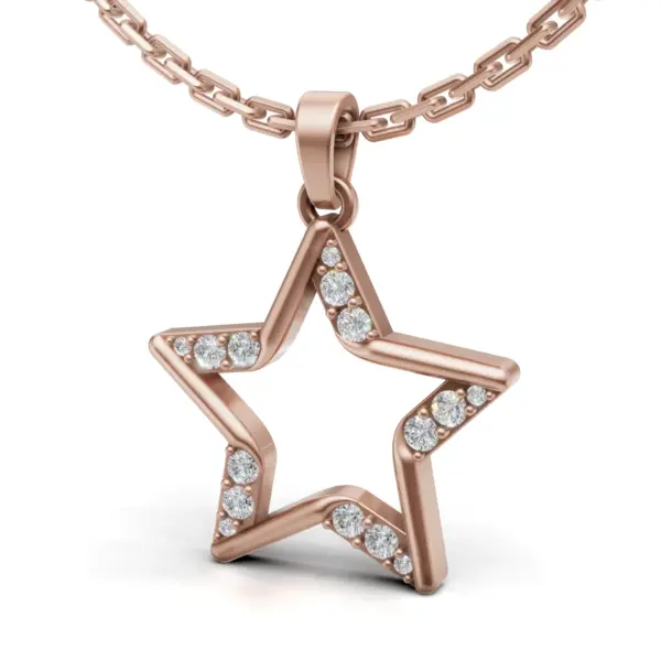 Diamond Star Pendant